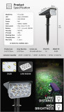 Adjustable Solar Spotlight Solar Garden Light Super Bright Landscape Wall Light Outdoor Light Solar Lamp