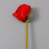 2021Emulation flower home decoration flower wedding props wholesale single cloth poppy