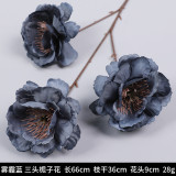 Simulated gardenia hibiscus  home furnishings wedding supplies decorative silk flowers artificial flowers rose flowers