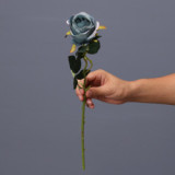 2021 Amazon Hot Sale Artificial Bulgarian Roses Flowers 2 Heads Colorful Artificial Simulation Flower Rose