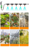 Irrigation Spray DIY With Adjustable Drippers  Garden Hose Micro Drip Watering Kits Drip Irrigation System Automatic Watering