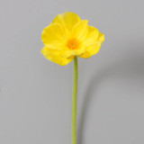 2021PU mini poppy home decoration flower arrangement small poppy