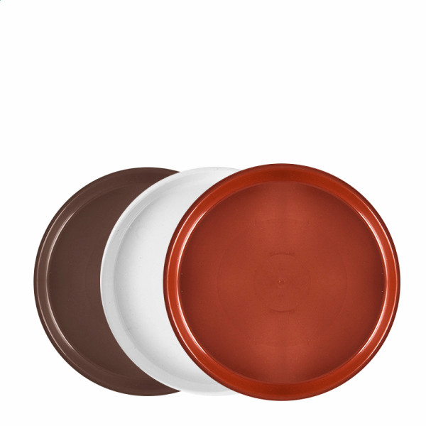 Round Shape Multi-Size Outdoor Plastic Saucer Colorful Indoor Pot Saucer Flower Pot Plastic Garden Home Plastic Plant Pot Saucer
