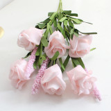 2021Simulation flower ornaments decoration home decoration wedding manufacturers wholesale PE lavender rose