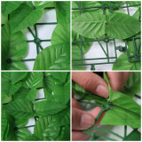 2021Simulation fence leaf fence artificial fence net plant garden outdoor decoration cross-border plant wall