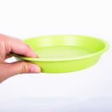 Hot Sale Colorful Plastic Flower Pots Saucer Durable Resin Indoor Plant Pot Container Saucer Garden Plant Pot Saucer Round