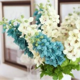 2021 hyacinth European silk flower decoration landing wedding simulation big swallow grass