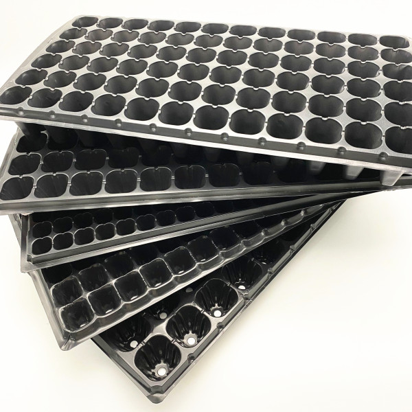 Wholesale 72 Cells Plastic Trays Agriculture Seedling Wholesale Seedling Starter Trays Gardening Seedling Trays Plastic Nursery