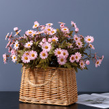 Autumn is a simulated 9-head bundle of chrysanthemums Nordic style pastoral wild chrysanthemum home decoration flower