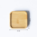 Planter Pot Wooden Saucer Square Set Of 6 Succulent Pot Holder Drainage Tray Succulent Planters Wooden Saucer