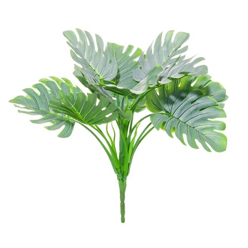 Potted Nordic style home decoration decoration turtle back new iron 5 Head simulated green plant