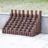 Hot Sale Durable Garden Decoration Outdoor Wood Fencing Anticorrosive Wooden Fence