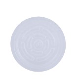 5 Pack of  10 Inch Clear Plastic Plant Saucers for flower pot