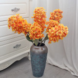 2021European imitation silk wedding guide decorative vase flower 2 pagoda Hydrangea