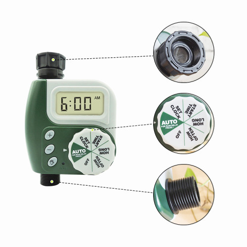 European And American Outdoor Garden Irrigation Controller Solenoid Valve Timer Garden Automatic Watering Watering Device Timer