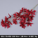 2021 Wedding supplies ceiling decoration flowers silk hall artificial flower road simulation flowers tiger orchi