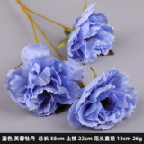 2021 simulated Furong peony wedding set silk flower wedding decoration fake flower home furnishings