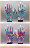 High Quality PU Garden Gloves Flower Gardening Gloves Custom Garden Gloves For Women