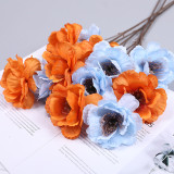 Simulated gardenia hibiscus  home furnishings wedding supplies decorative silk flowers artificial flowers rose flowers