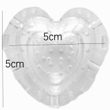 Hot Selling Transparent Mold Growth Forming Mould Tool garden Heart Shape Strawberry Shaping Mold