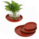 Round Shape Plastic Garden Pot Saucer Plant Pot Drip Tray Planter Pallet Flower Tray Home Garden Pot Case