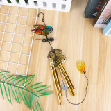 Stylish Fashion Wind Chime Front Door Bell Decor Wind Bell Home Decoration Metal Bell Wind Chime