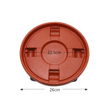 Removable Plant Flower Pot Tray Saucer Stand Planter Plate Wheels Garden Tools plant stands Tray