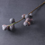 Home vase arrangement decoration study living room succulent single branch foam fruit simulation FIG dried fruit