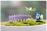 Multi-colored Mini Decorative  Home Mini Small Fence Barrier Miniature Fence Decorative Garden Fences