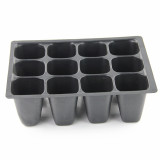 12 Cells Hot Selling Plastic Plant Saucer Plant Seed Starter Tray Garden Seeding Tray Nursery Tray Planting