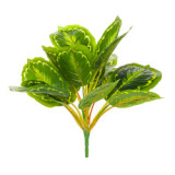 2021Bunch of potted Nordic style home decoration ornaments 5 simulated Green Peacock leaves