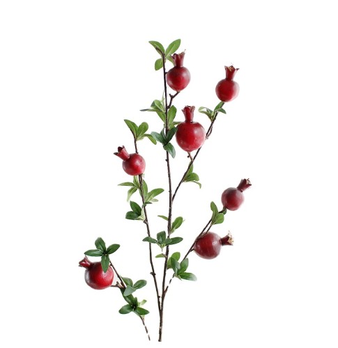 2021Manufacturers wholesale home decoration decoration flower ornaments fruit simulation 7 pomegranate fruit