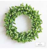 Horticultural simulation plant Wreath Christmas door decoration Wedding Decoration pendant Eucalyptus circle