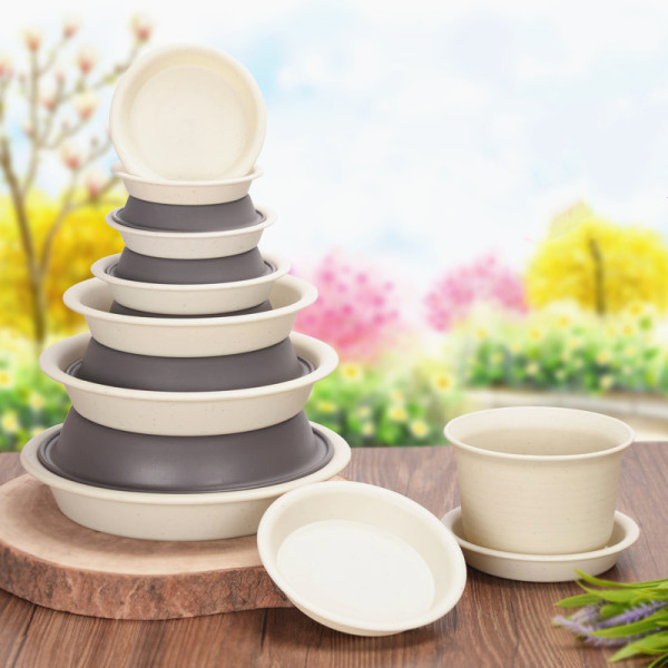 Thickened Plastic Flower Pot Tray Household Round Extra Large Succulent Flower Pot Bottom Tray