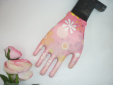 Wholesale High Quality Flowers Printed Accessories Hands Man Gloves For Work Gloves Gardening