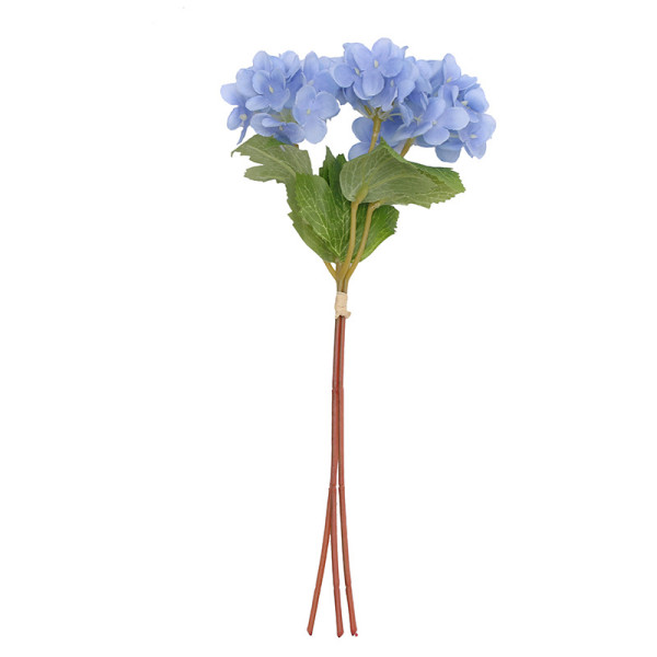 Cross border decorative vase flower arrangement in northern Europe 3 mini hydrangea  flowers