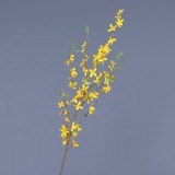 2021Factory spot simulation yellow simulation flower home wedding decoration new single 10 fork Jasmine
