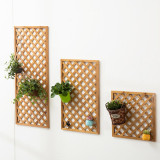 Hot Sale Bamboo Garden Fencing Climbing Plant Support Trellis Netting Hanging Wall Home Decoration Climbing Frames
