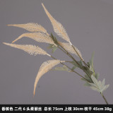 Artificial Grass Potted Plant,Artificial Dogtail Grass in black Pot Natural Artificial Plants for Home office decoration