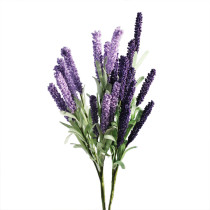 12 grain imitation Lavender Korean pastoral PE rubber artificial flower manufacturer wholesale