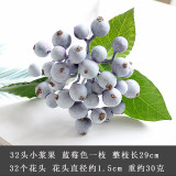 Artificial Flower Red Christmas Berry And Pine Cone Picks With Holly Branches for Holiday Floral Decor Flower Crafts