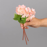 Cross border decorative vase flower arrangement in northern Europe 3 mini hydrangea  flowers