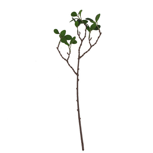 2021 artificial flower plant vase flower arrangement accessories feel Milan leaf