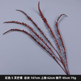 2021Imitation flower Miscanthus Wedding Hall Hotel birthday party decoration artificial flower line leaf material