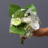 2021Purple Hydrangea rose bouquet Bride Bridesmaid holding flowers home decoration bottle flowers