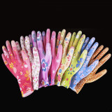 High Quality PU Garden Gloves Flower Gardening Gloves Custom Garden Gloves For Women