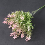 Artificial flower factory home flower arrangement with grass wedding simulation seven fork rice grass
