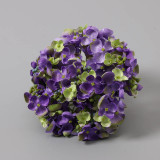 2021Wedding flower wall DIY decorative flower simulation hydrangea head