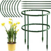 Semicircle Plant Support Cage Rings Plant Supports For Garden Flower Support