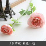 2021Simulation camellia high-grade silk flower home decoration floral manufacturers wholesale